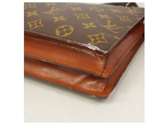 Borsa a tracolla Louis Vuitton Monogram Engien M51205 Marrone - vista 6