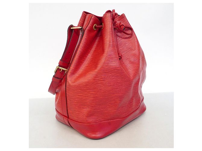 Borsa a tracolla Louis Vuitton Epi Noe Rosso - vista 2