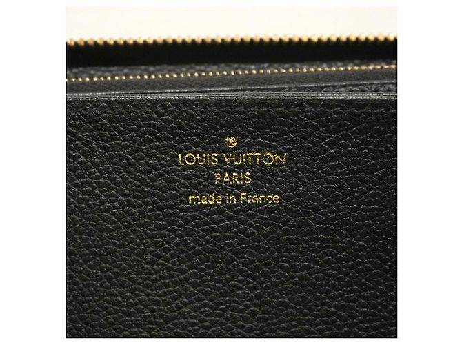 Louis Vuitton Monogram Empreinte Zippy Wallet Schwarz - Ansicht 4