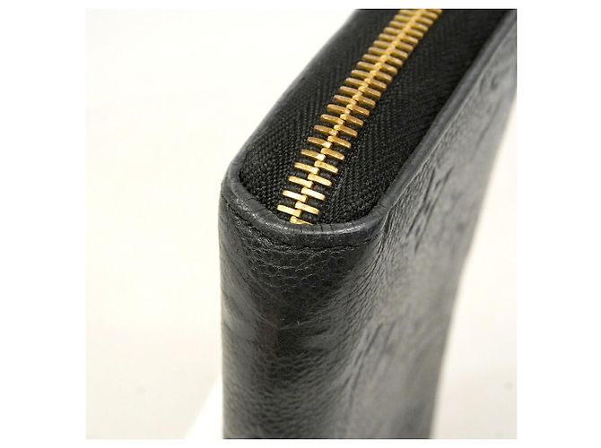 Louis Vuitton Monogram Empreinte Zippy Wallet Schwarz - Ansicht 5