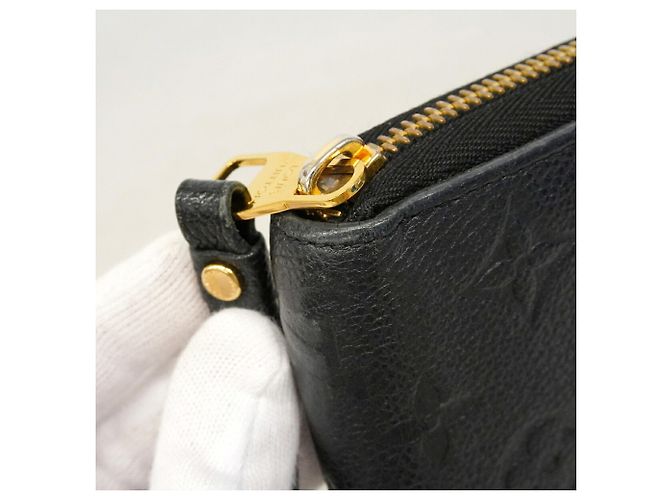 Louis Vuitton Monogram Empreinte Zippy Wallet Schwarz - Ansicht 7