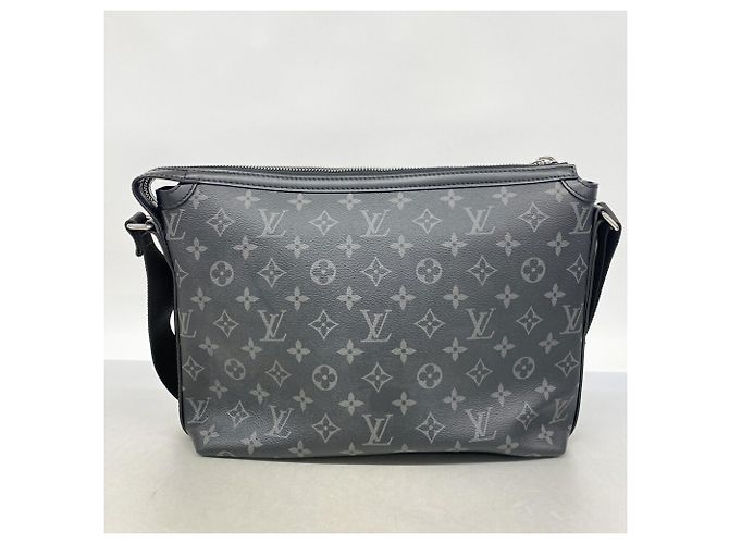 Borsa a tracolla Louis Vuitton Odyssée PM Monogram Eclipse Nero - vista 11