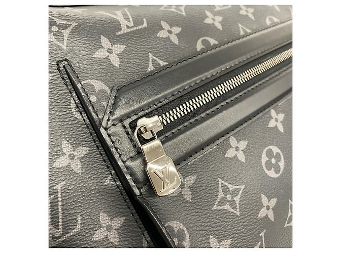 Borsa a tracolla Louis Vuitton Odyssée PM Monogram Eclipse Nero - vista 9