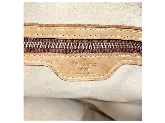 Borsa a tracolla Louis Vuitton Monogram Looping GM Marrone - vista 5