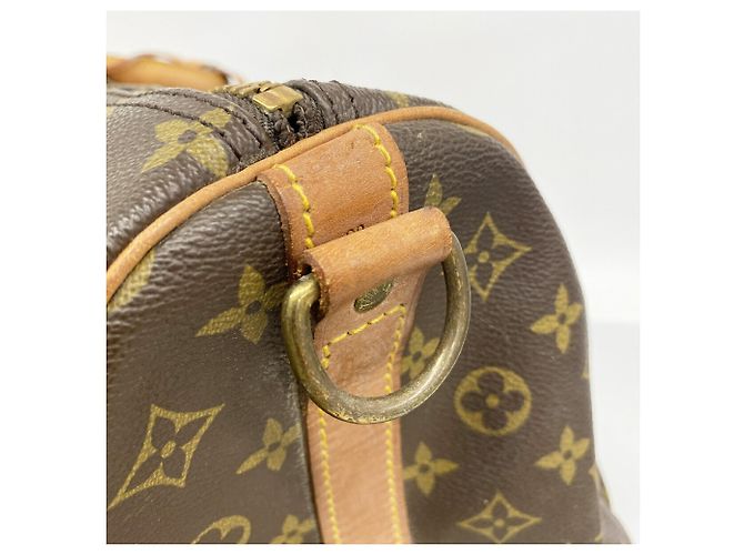 Louis Vuitton Boston Monogram Keepall Bandoulière 60 Marrone - vista 10