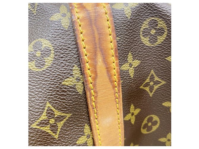 Louis Vuitton Boston Monogram Keepall Bandoulière 60 Marrone - vista 6