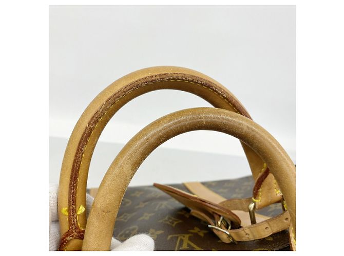 Louis Vuitton Monogram Keepall Bandoulière 55 Marrone - vista 6