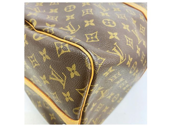 Louis Vuitton Monogram Keepall Bandoulière 55 Marrone - vista 8