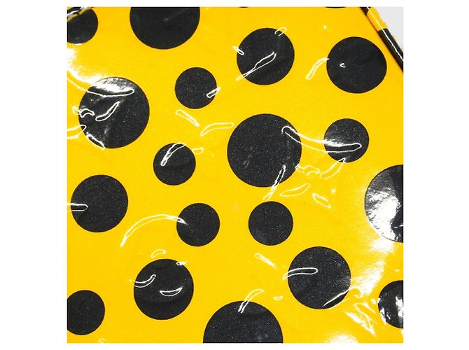 Louis Vuitton Vernis Infinity Dot Pochette Accessoires Giallo - vista 9
