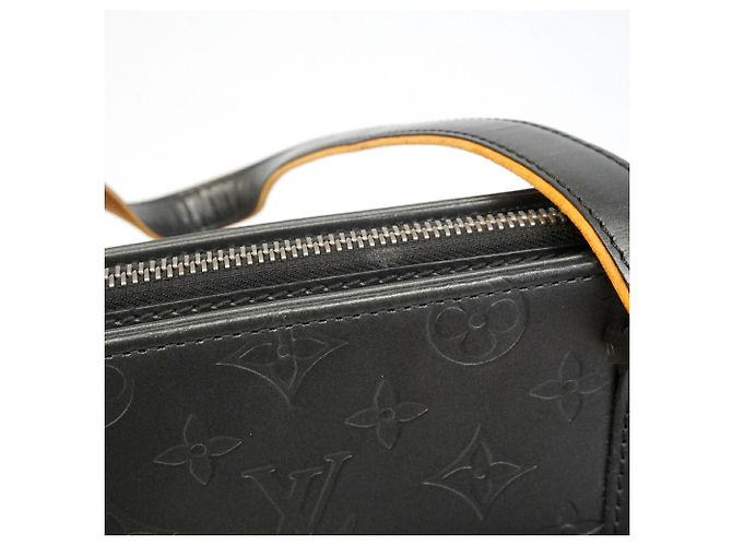 Borsa Tote Louis Vuitton Monogram Mat Wilwood Nero - vista 10