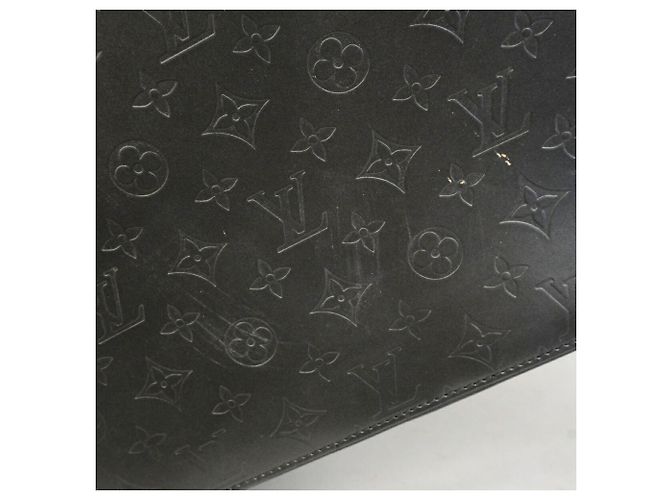Borsa Tote Louis Vuitton Monogram Mat Wilwood Nero - vista 9