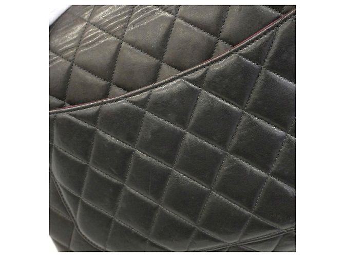 Borsa a tracolla Chanel Large Matelassé Nero - vista 9