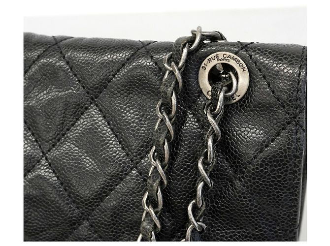 Borsa a tracolla Chanel Matelassé Nero - vista 7