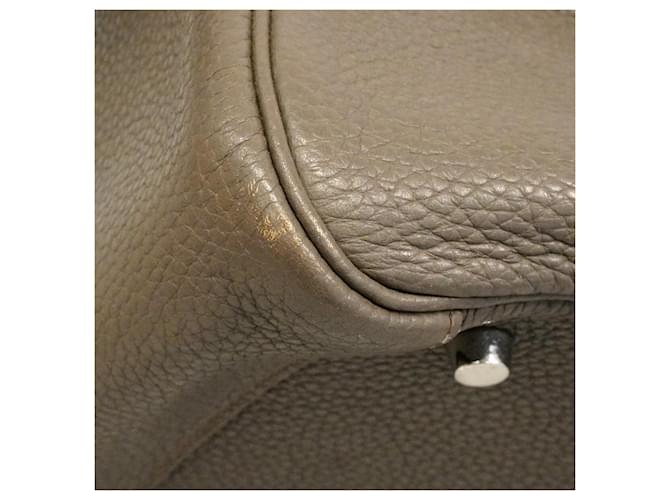 Hermès Borsa Hermes Lindy 34 Grigio - vista 6
