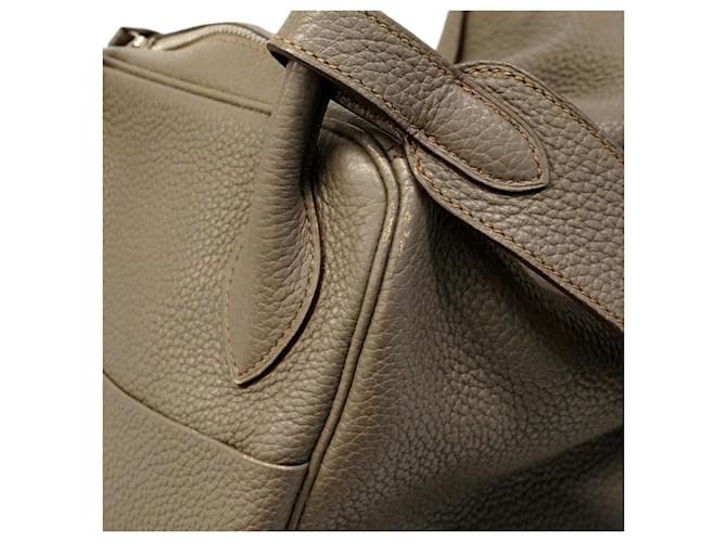 Hermès Borsa Hermes Lindy 34 Grigio - vista 8