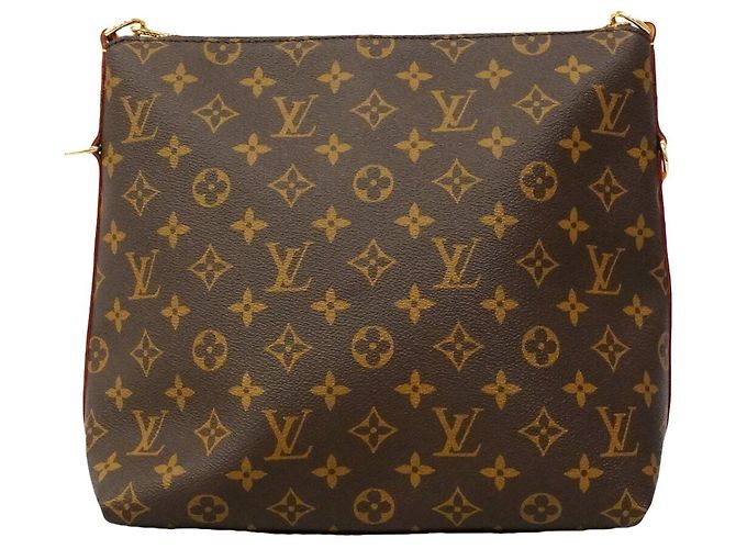 Borsa a tracolla Louis Vuitton Monogram Multipass Marrone - vista 6