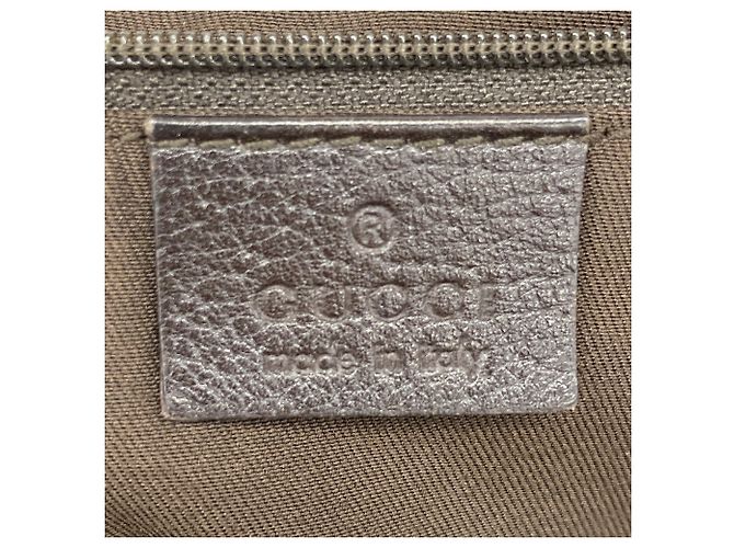 Borsa Tote Gucci GG Canvas Marrone Beige - vista 5