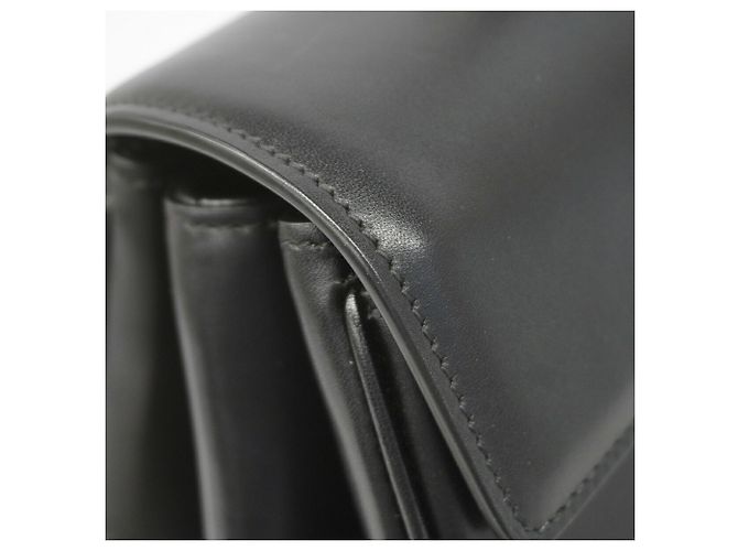 Céline Borsa a mano Celine Seize in pelle Nero - vista 8