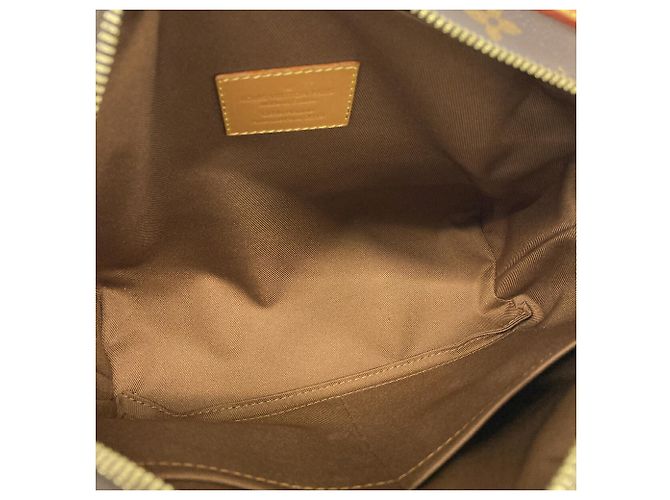 Sac à épaule Soft Trunk Monogram Louis Vuitton Marron - vue 4