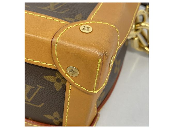 Sac à épaule Soft Trunk Monogram Louis Vuitton Marron - vue 6