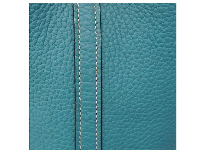 Hermès Borsa Hermes Picotin Lock PM in Blue Jean - vista 9