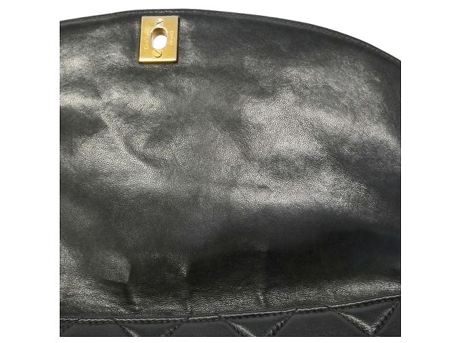 Borsa a tracolla Chanel Diana Chain Nero - vista 10