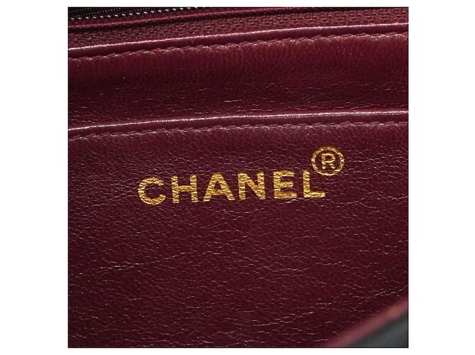 Borsa a tracolla Chanel Diana Chain Nero - vista 5