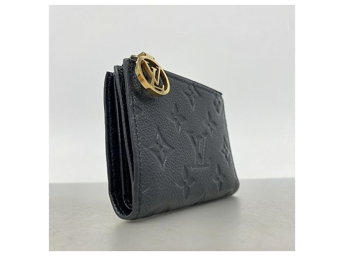 Louis Vuitton Monogram Empreinte Portefeuille Lisa Wallet Nero - vista 2