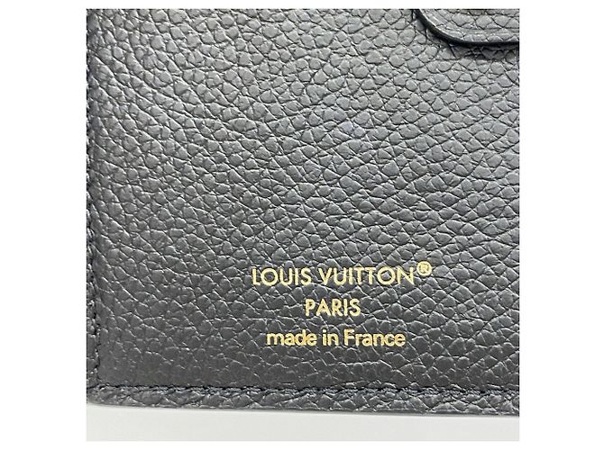 Louis Vuitton Monogram Empreinte Portefeuille Lisa Wallet Nero - vista 4