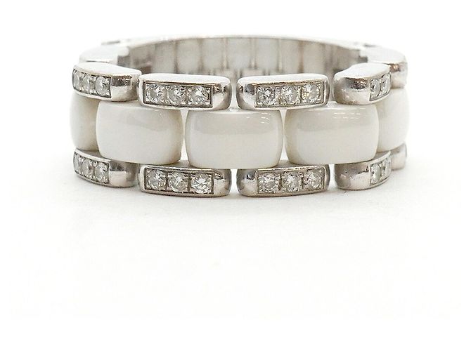 Chanel Ultra Collection Band Ring Weiß - Ansicht 2