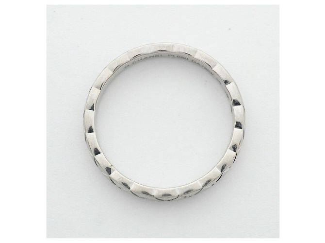 Anel Chanel Coco Crush em Ouro Branco 18K - vista 3