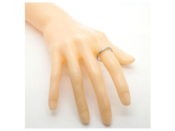 Anel Chanel Coco Crush em Ouro Branco 18K - vista 9