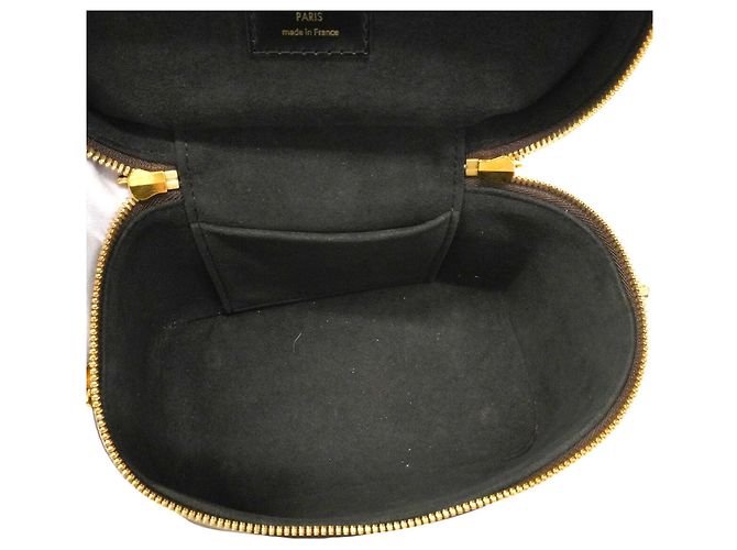 Borsa Vanity Louis Vuitton Monogram Reverse Marrone - vista 4