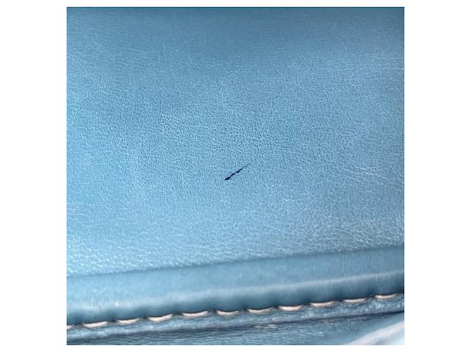 Hermès Borsa HERMES Mini Plume Blu - vista 12