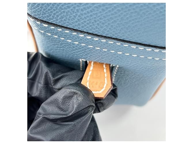 Hermès Borsa HERMES Mini Plume Blu - vista 13