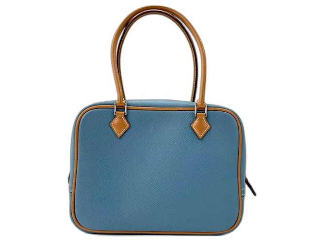 Hermès Borsa HERMES Mini Plume Blu - vista 3