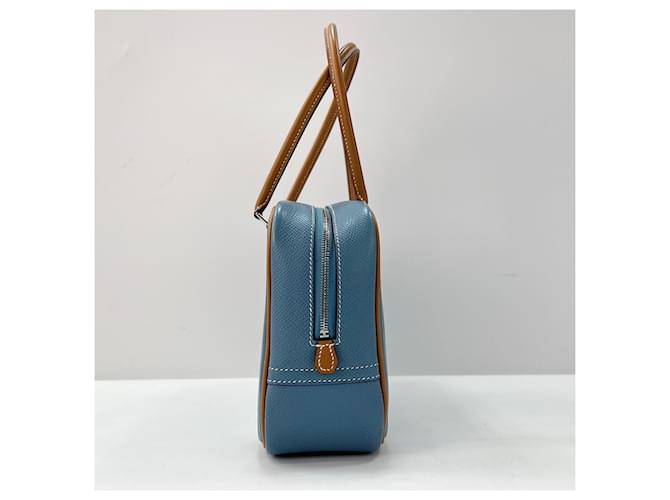 Hermès Borsa HERMES Mini Plume Blu - vista 4