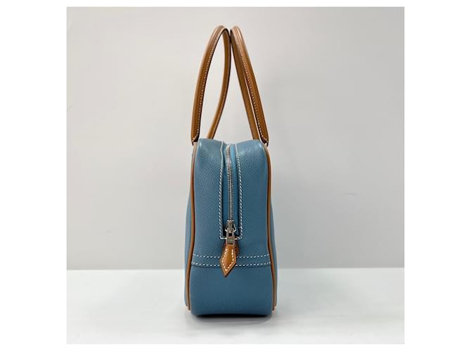 Hermès Borsa HERMES Mini Plume Blu - vista 5