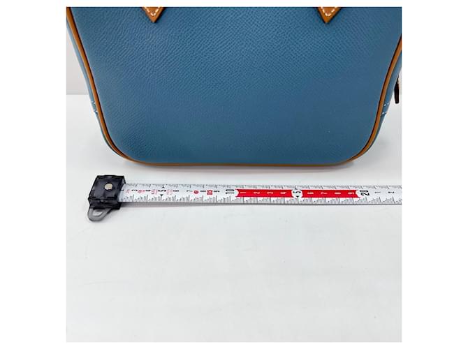 Hermès Borsa HERMES Mini Plume Blu - vista 6