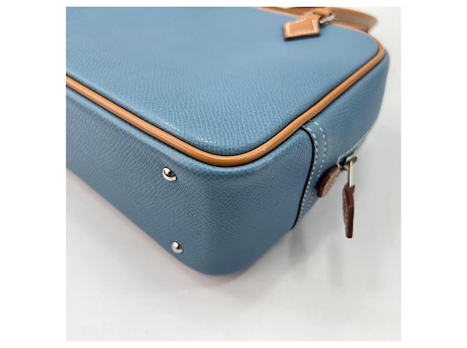 Hermès Borsa HERMES Mini Plume Blu - vista 8