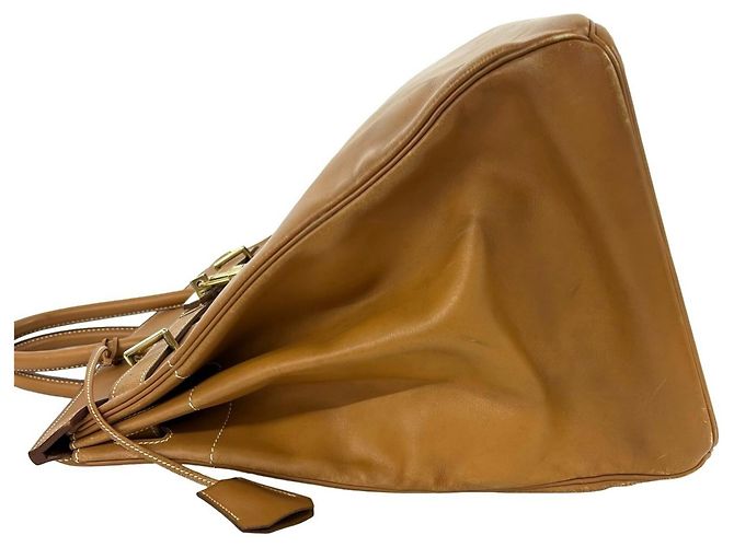 Hermès Hermes Vintage Haut à Courroies 40 Handtasche Braun - Ansicht 5