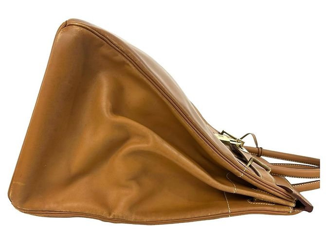 Hermès Hermes Vintage Haut à Courroies 40 Handtasche Braun - Ansicht 6