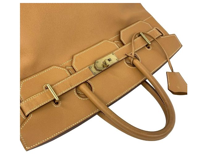 Hermès HERMES Vintage Haut à Courroies 40 Handtasche Braun - Ansicht 4