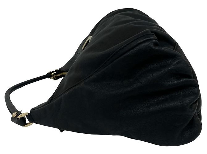 Borsa tote Gucci in pelle nera Nero - vista 5