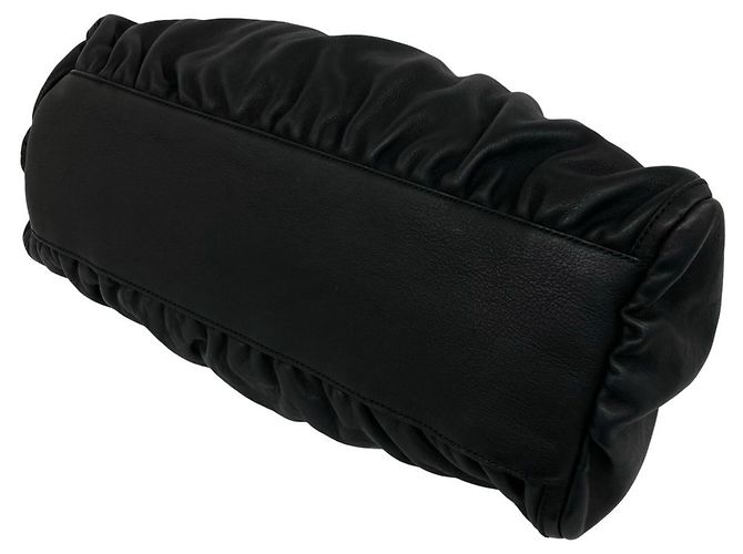 Borsa tote Gucci in pelle nera Nero - vista 8