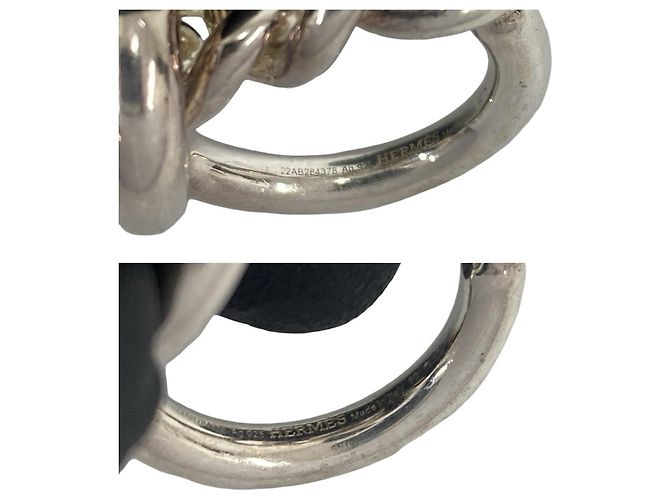 Hermès Hermes Croisette Bandring Silber - Ansicht 3