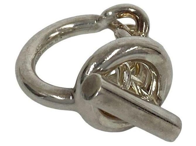 Hermès Hermes Croisette Bandring Silber - Ansicht 5