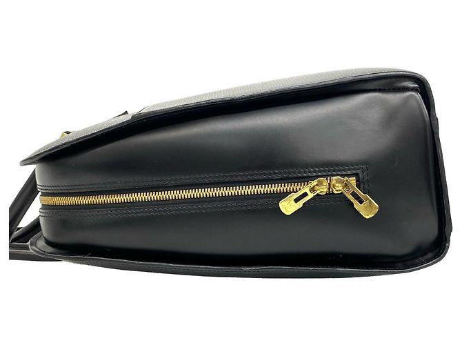 Borsa da lavoro Louis Vuitton Sorbonne in pelle Epi Nero - vista 5
