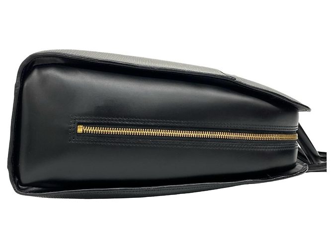 Borsa da lavoro Louis Vuitton Sorbonne in pelle Epi Nero - vista 6