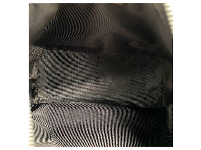 Borsa Tote a Spalla Gucci con Logo Hardware e Motivo GG Marrone - vista 9